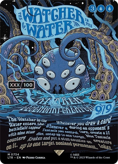 The Watcher in the Water (Borderless Poster) (Serial Numbered) (734) (LTR)