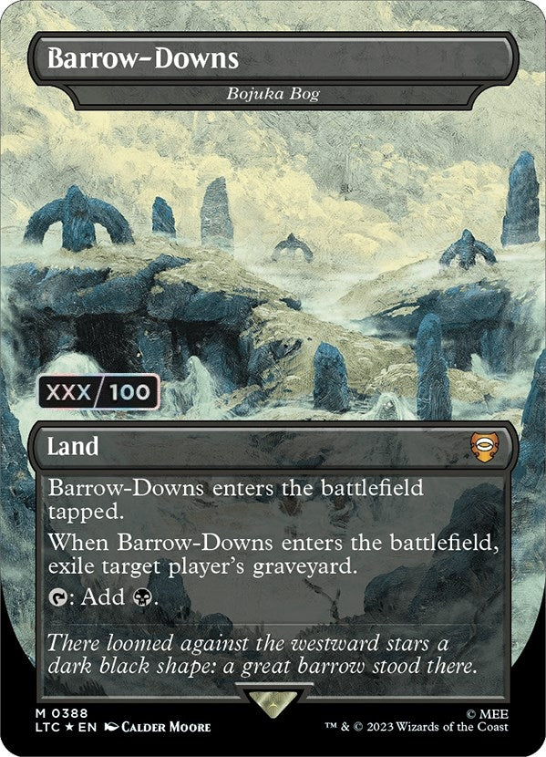Image for Barrow-Downs - Bojuka Bog (Borderless) (Serial Numbered) (388) (LTC) - Magic: The Gathering