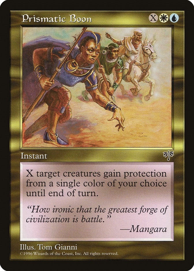 Image for Prismatic Boon (MIR) - Magic: The Gathering