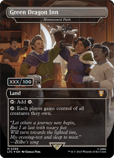 Green Dragon Inn - Homeward Path (Borderless) (Serial Numbered) (395) (LTC)
