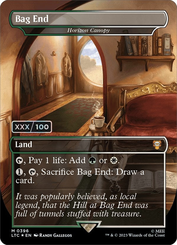 Image for Bag End - Horizon Canopy (Borderless) (Serial Numbered) (396) (LTC) - Magic: The Gathering