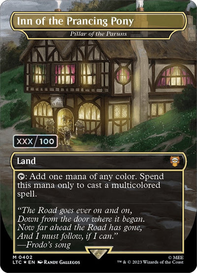 Inn of the Prancing Pony - Pillar of the Paruns (Borderless) (Serial Numbered) (402) (LTC)