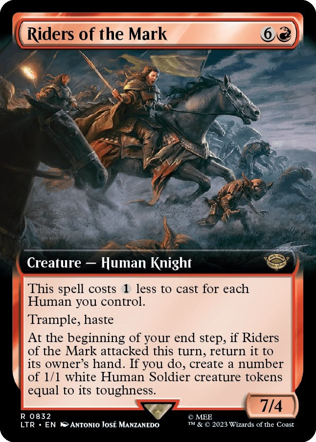 Image for Riders of the Mark (Extended Art) (832) (LTR) - Magic: The Gathering