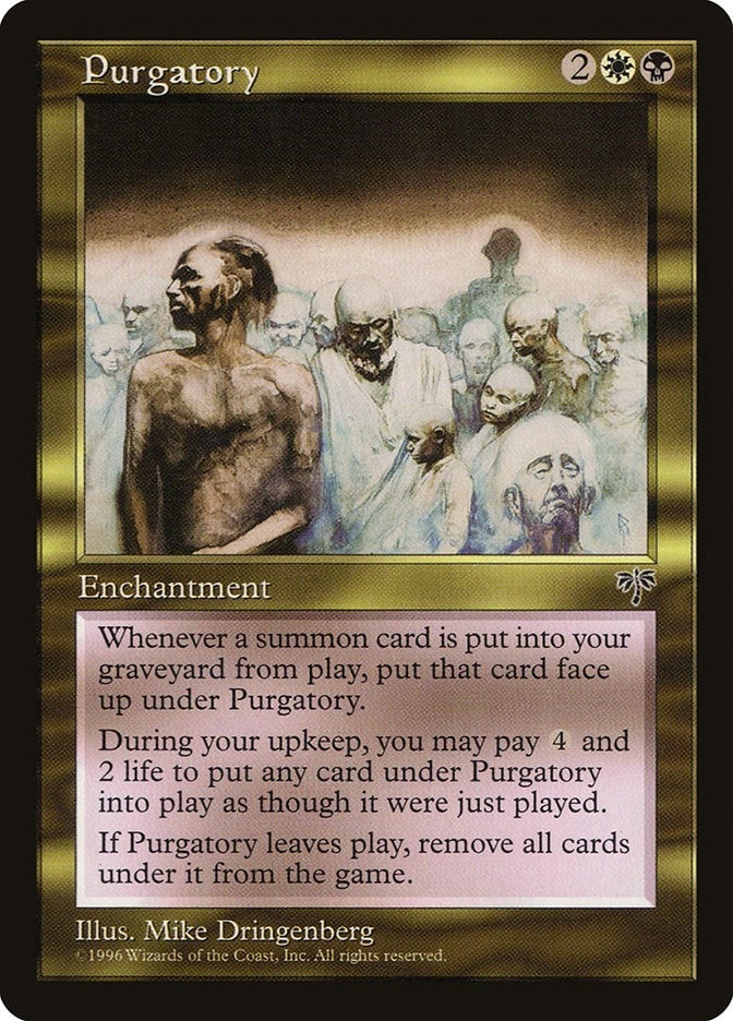 Image for Purgatory (MIR) - Magic: The Gathering