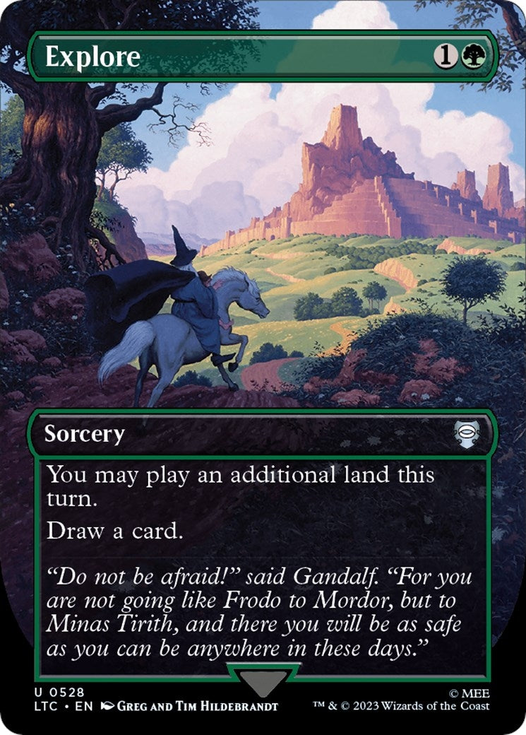 Image for Explore (Borderless) (528) (LTC) - Magic: The Gathering