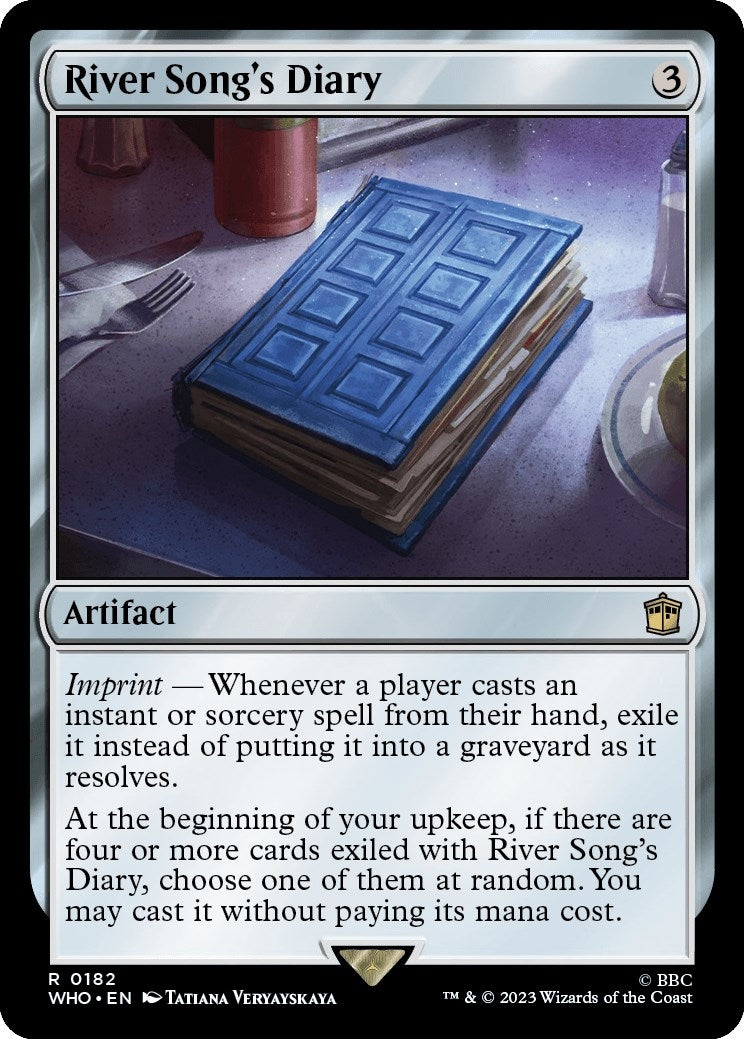 Image for River Song's Diary (182) (WHO) - Magic: The Gathering