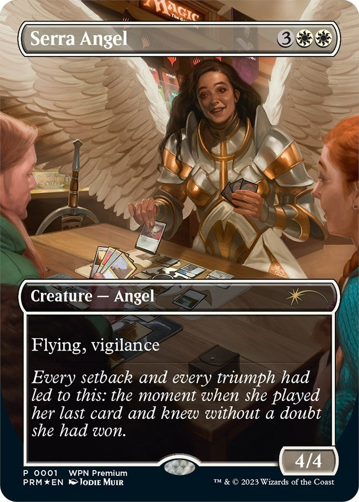 Image for Serra Angel (1) (WPN) - Magic: The Gathering