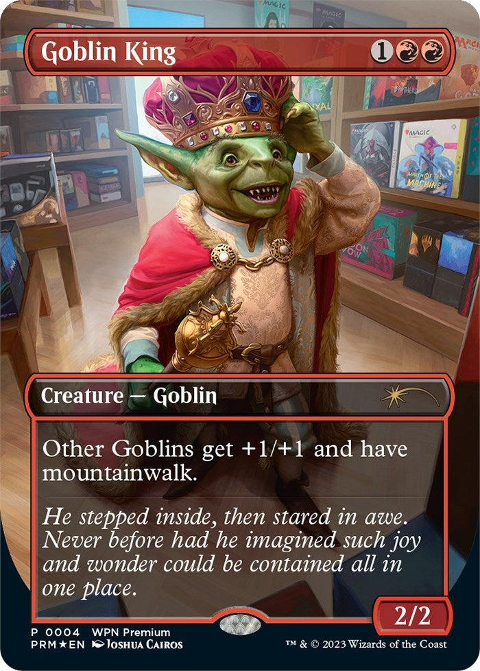 Image for Goblin King (4) (WPN) - Magic: The Gathering