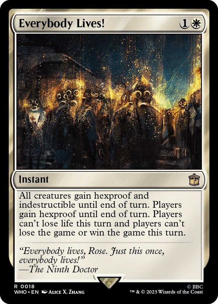 Image for Everybody Lives! (18) (WHO) - Magic: The Gathering