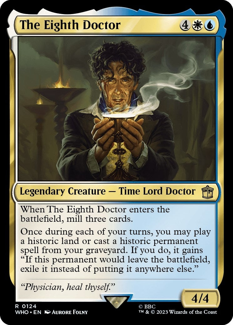 Image for The Eighth Doctor (124) (WHO) - Magic: The Gathering