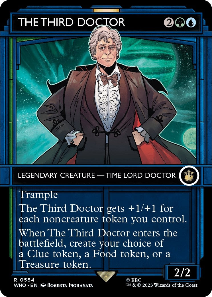Image for The Third Doctor (Showcase) (554) (WHO) - Magic: The Gathering