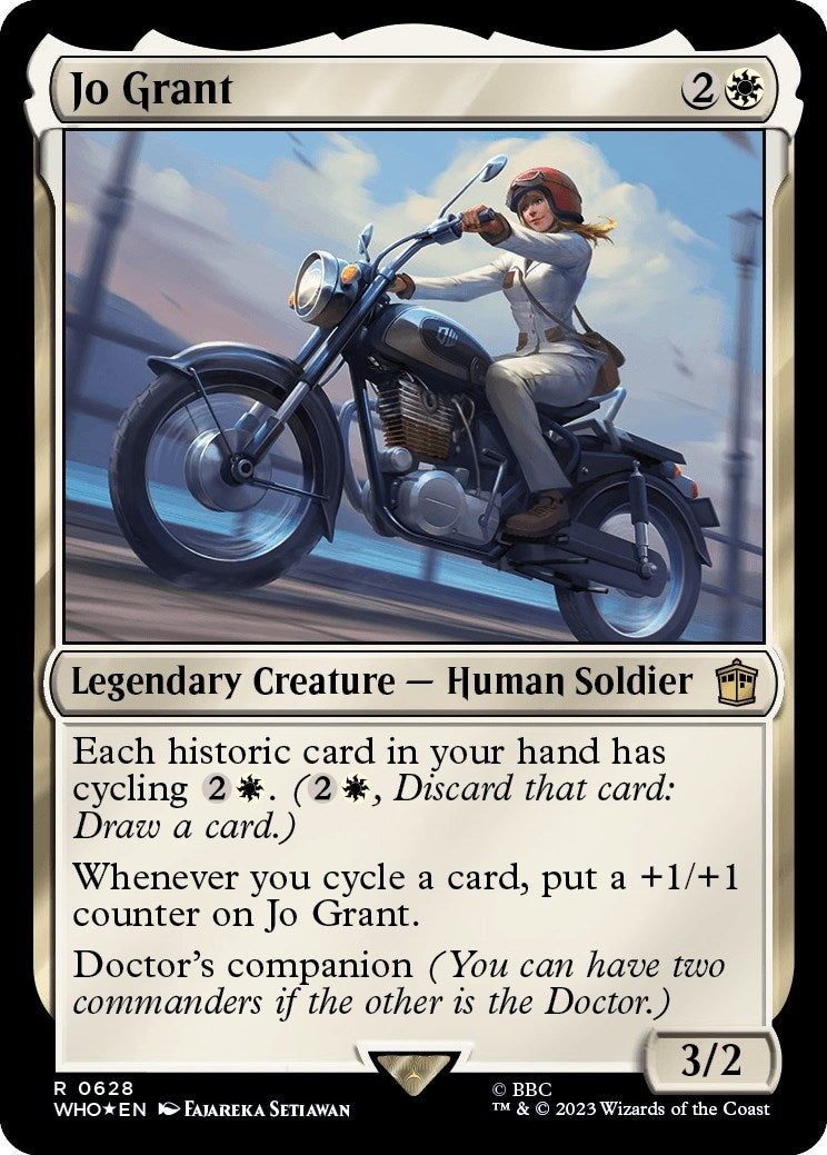 Image for Jo Grant (Surge Foil) (628) (WHO) - Magic: The Gathering