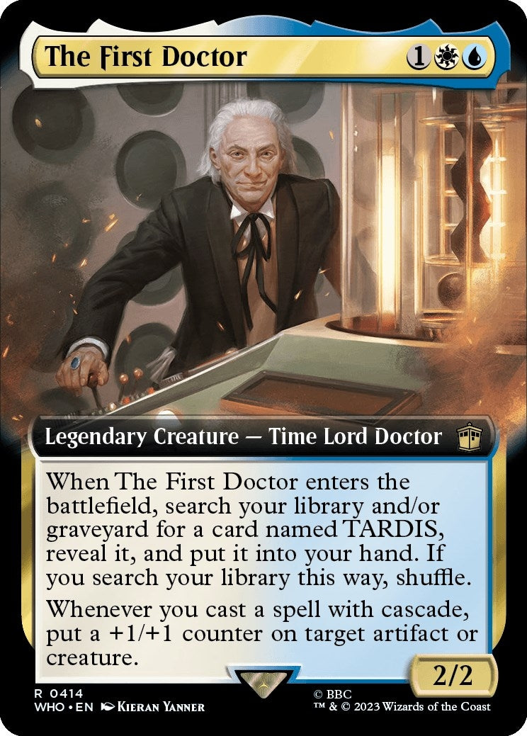 Image for The First Doctor (Extended Art) (414) (WHO) - Magic: The Gathering