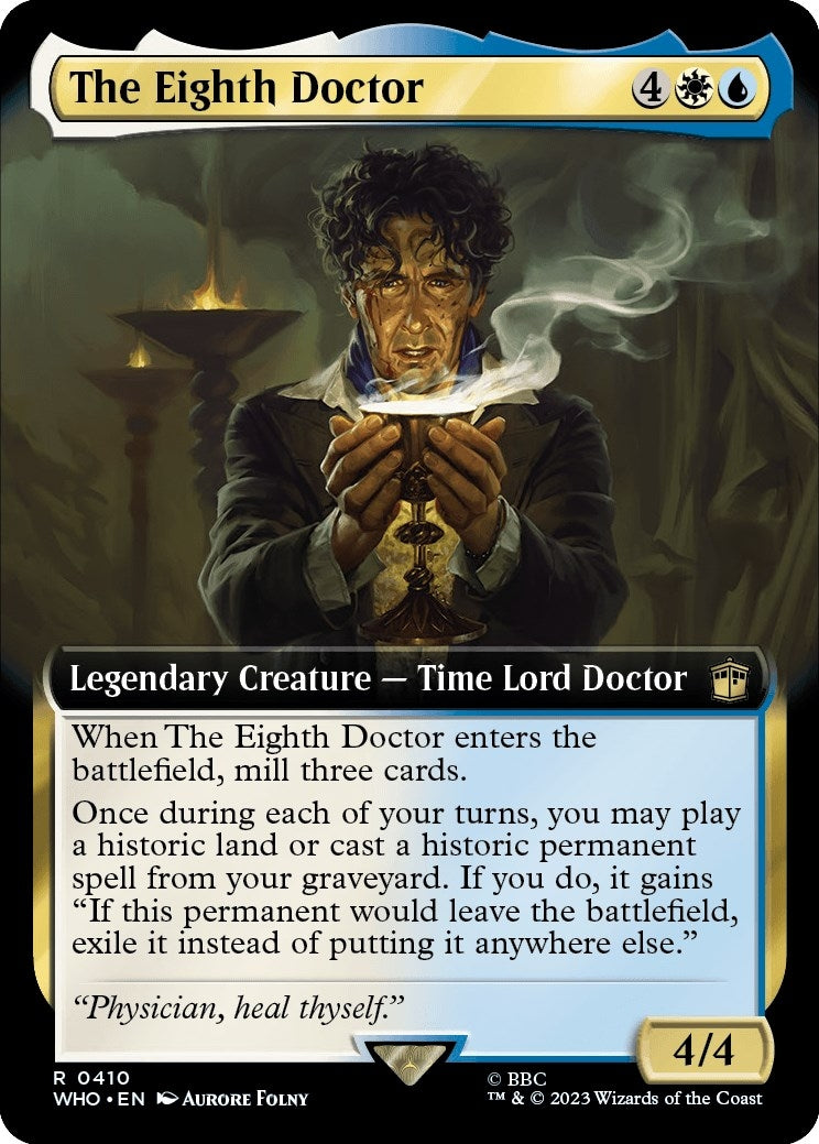 Image for The Eighth Doctor (Extended Art) (410) (WHO) - Magic: The Gathering