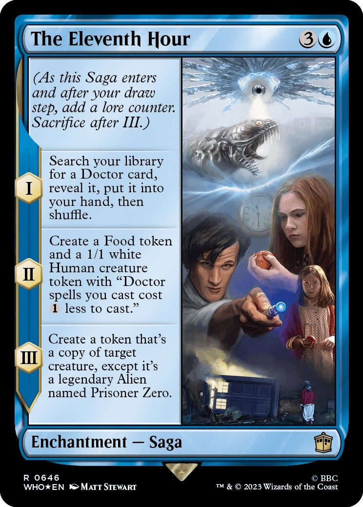 Image for The Eleventh Hour (Surge Foil) (646) (WHO) - Magic: The Gathering