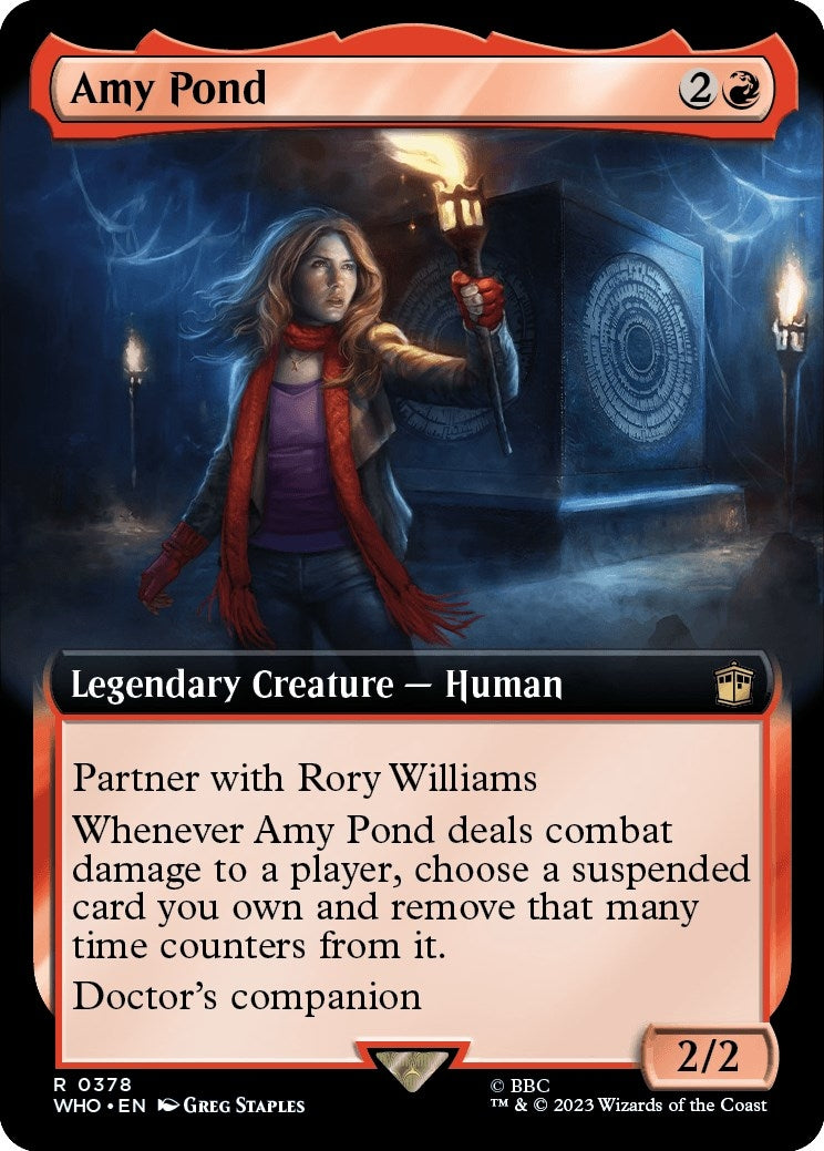 Image for Amy Pond (Extended Art) (378) (WHO) - Magic: The Gathering