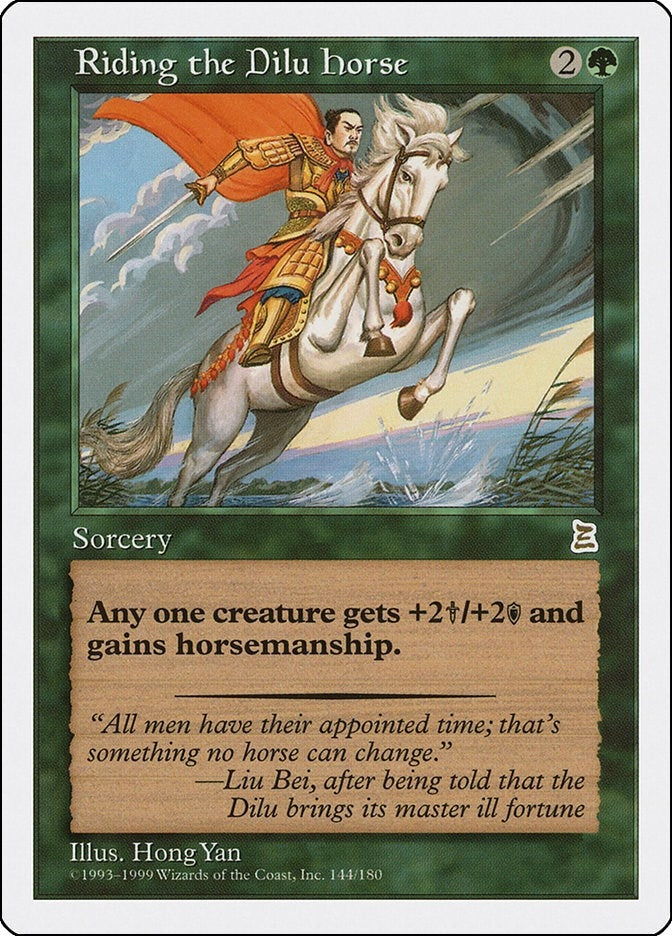Image for Riding the Dilu Horse (144) (PTK) - Magic: The Gathering