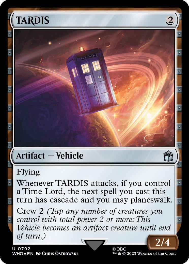 Image for TARDIS (Surge Foil) (792) (WHO) - Magic: The Gathering