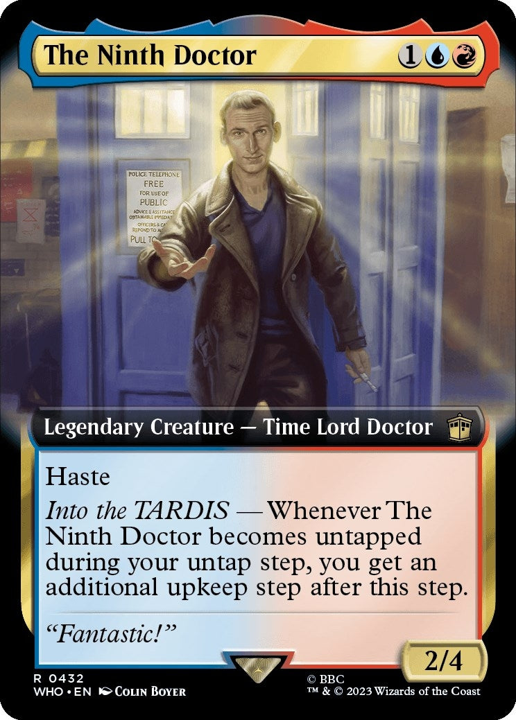 Image for The Ninth Doctor (Extended Art) (432) (WHO) - Magic: The Gathering