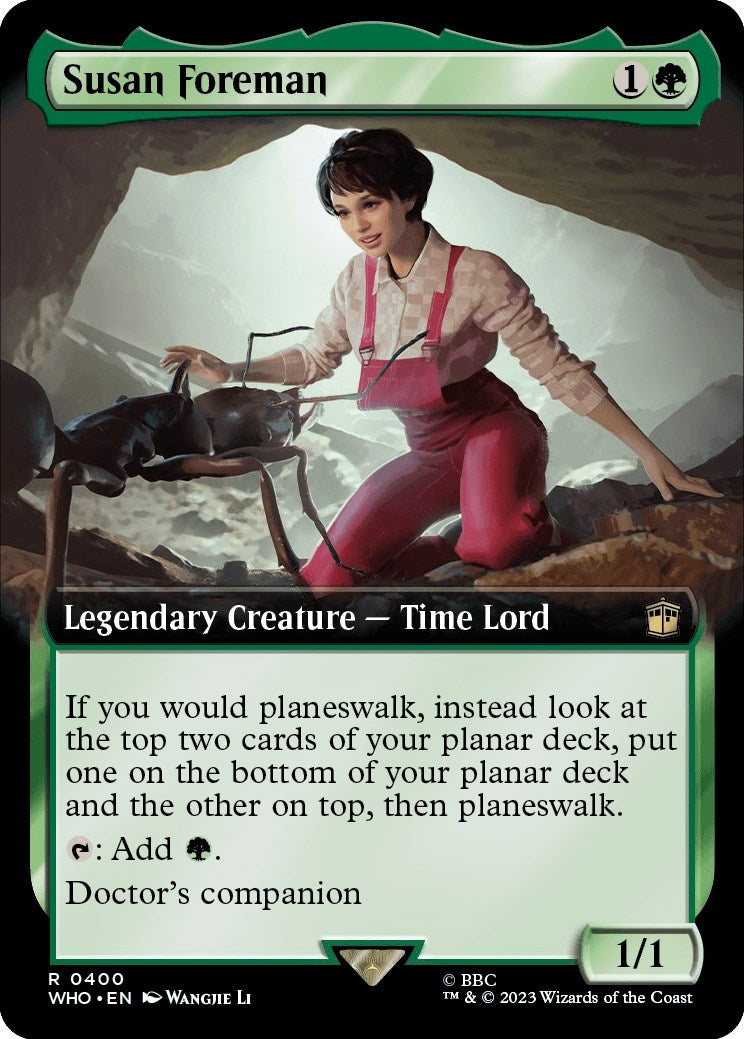 Image for Susan Foreman (Extended Art) (400) (WHO) - Magic: The Gathering