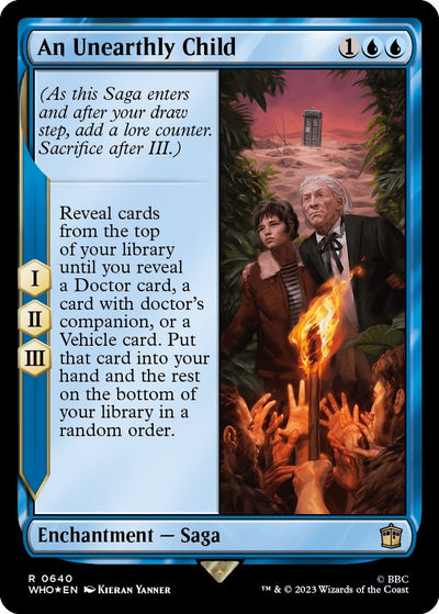 An Unearthly Child (Surge Foil) (640) (WHO)