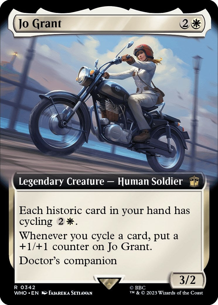 Image for Jo Grant (Extended Art) (342) (WHO) - Magic: The Gathering