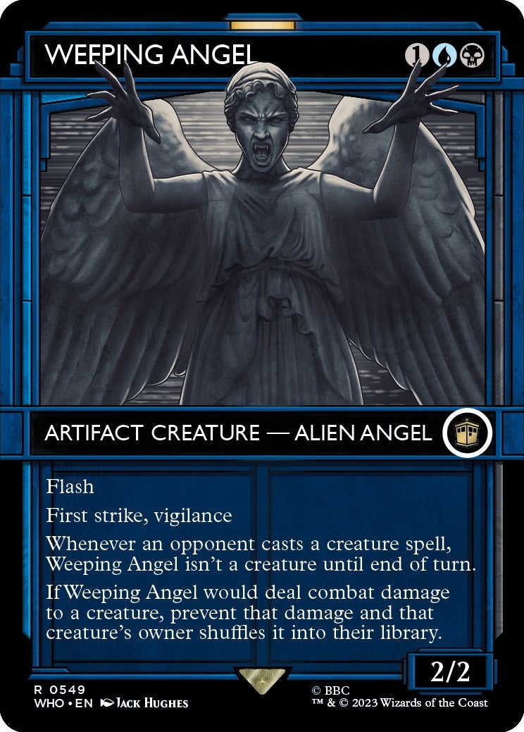 Image for Weeping Angel (Showcase) (549) (WHO) - Magic: The Gathering