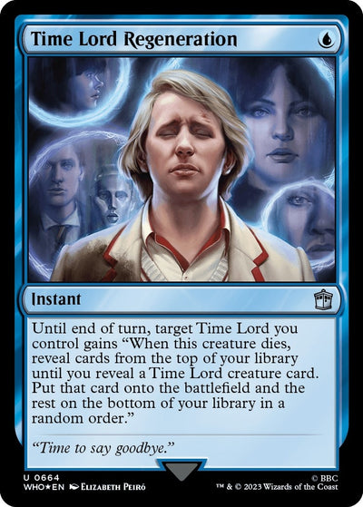 Time Lord Regeneration (Surge Foil) (664) (WHO)