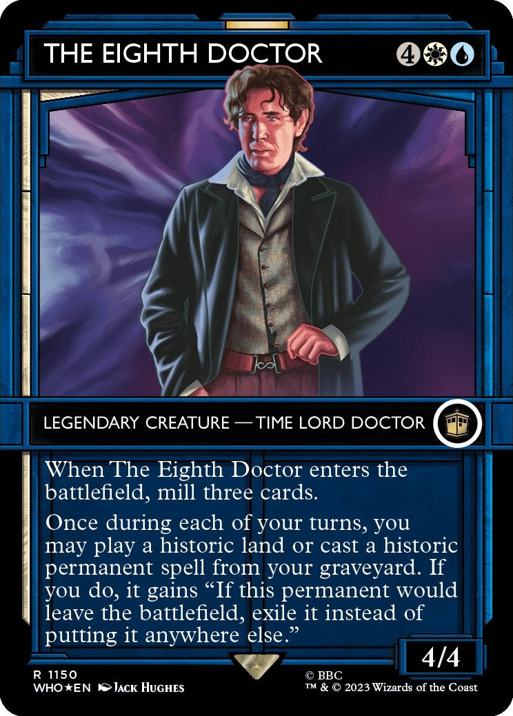 Image for The Eighth Doctor (Showcase) (Surge Foil) (1150) (WHO) - Magic: The Gathering