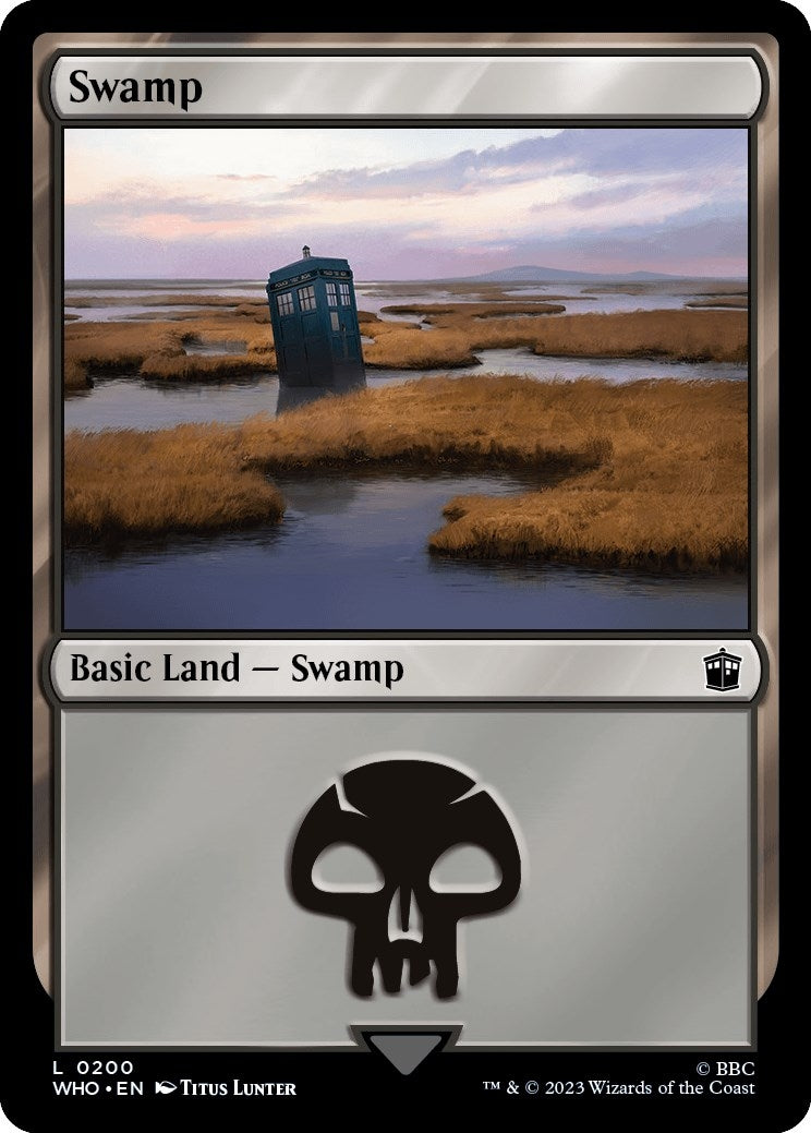 Image for Swamp (0200) (200) (WHO) - Magic: The Gathering