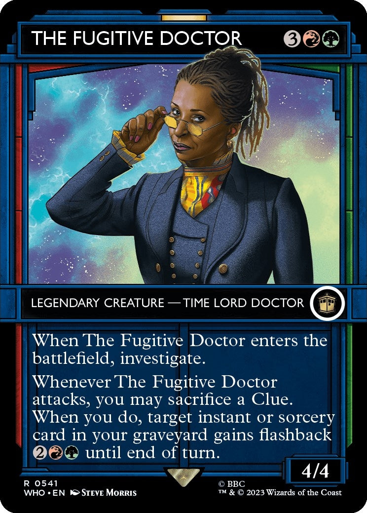 Image for The Fugitive Doctor (Showcase) (541) (WHO) - Magic: The Gathering