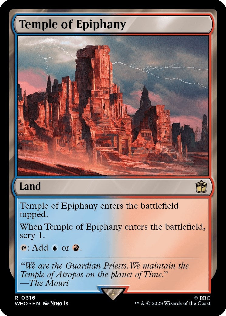 Image for Temple of Epiphany (316) (WHO) - Magic: The Gathering