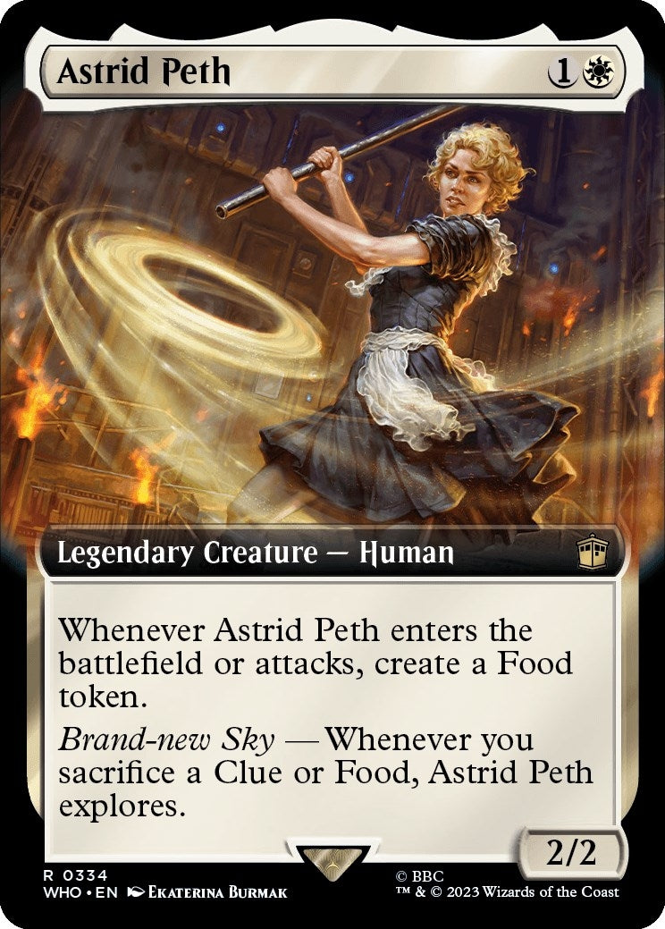 Image for Astrid Peth (Extended Art) (334) (WHO) - Magic: The Gathering