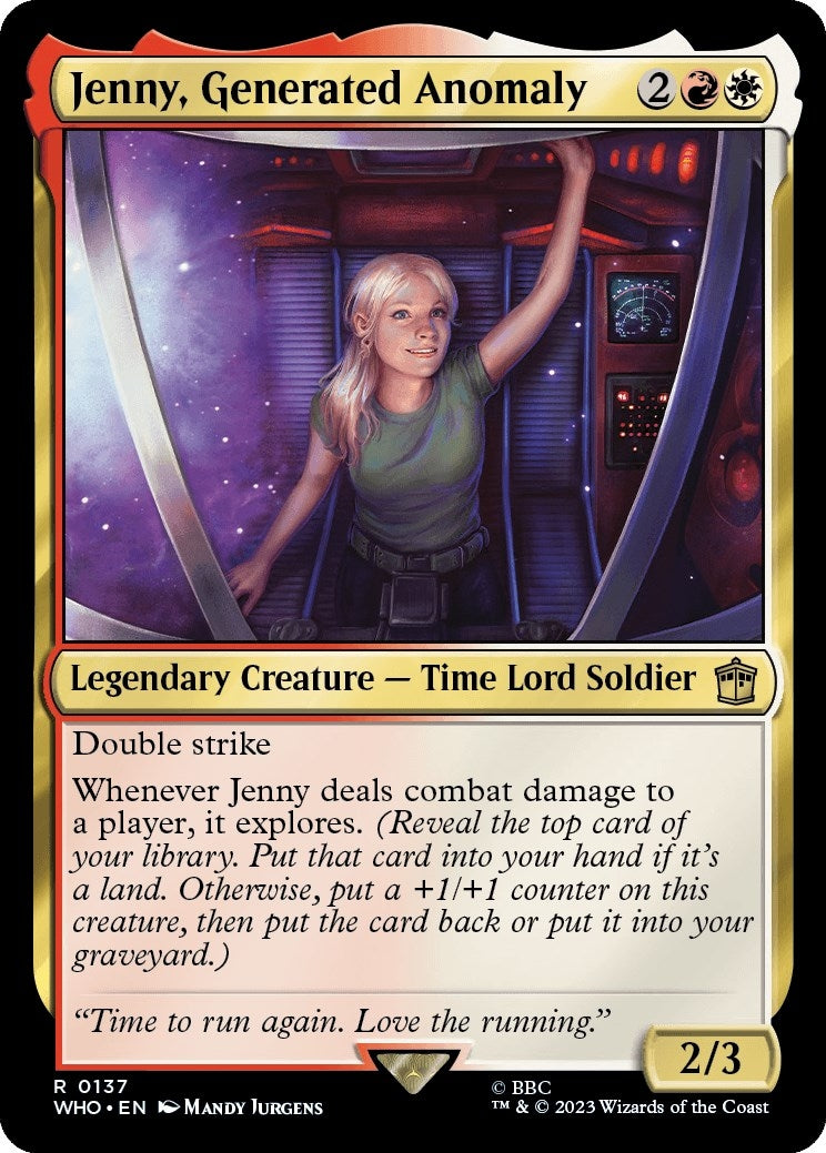 Image for Jenny, Generated Anomaly (137) (WHO) - Magic: The Gathering