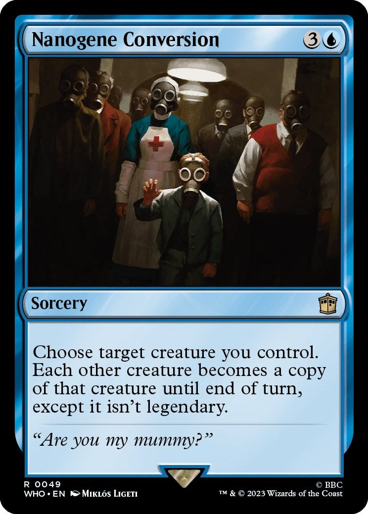 Image for Nanogene Conversion (49) (WHO) - Magic: The Gathering