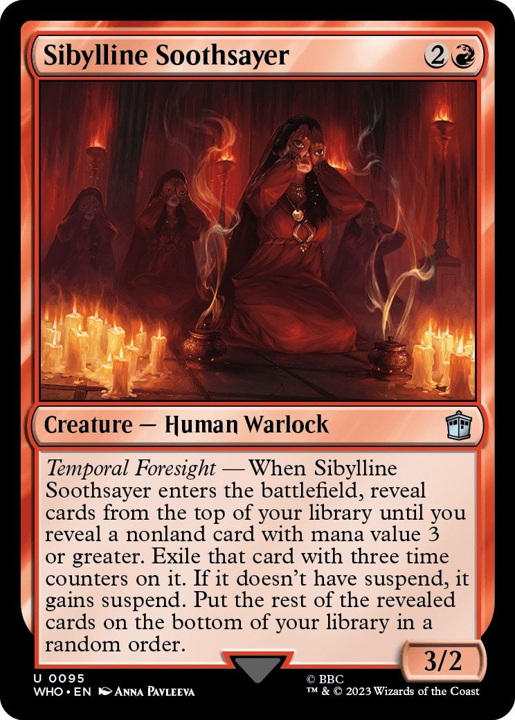 Image for Sibylline Soothsayer (95) (WHO) - Magic: The Gathering