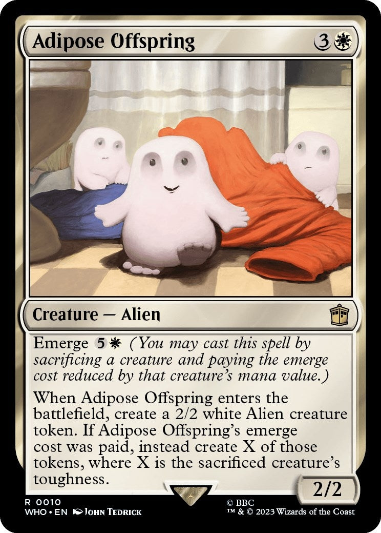 Image for Adipose Offspring (10) (WHO) - Magic: The Gathering