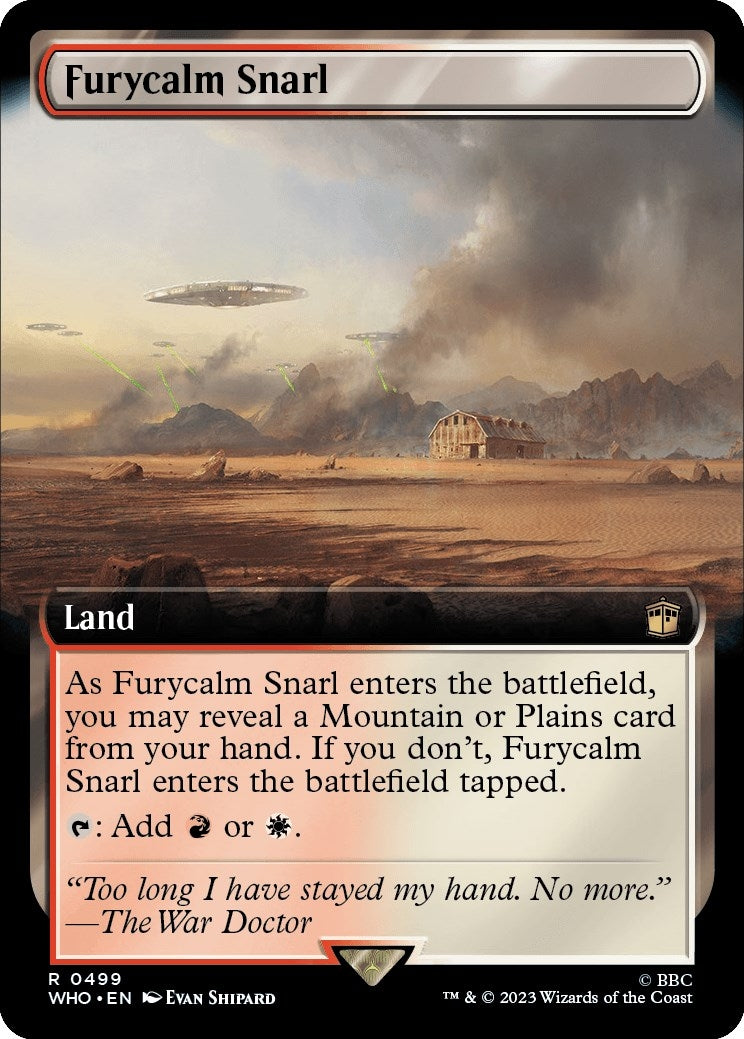 Image for Furycalm Snarl (Extended Art) (499) (WHO) - Magic: The Gathering
