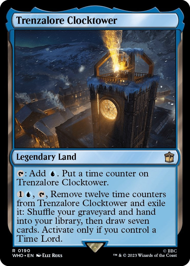 Image for Trenzalore Clocktower (190) (WHO) - Magic: The Gathering