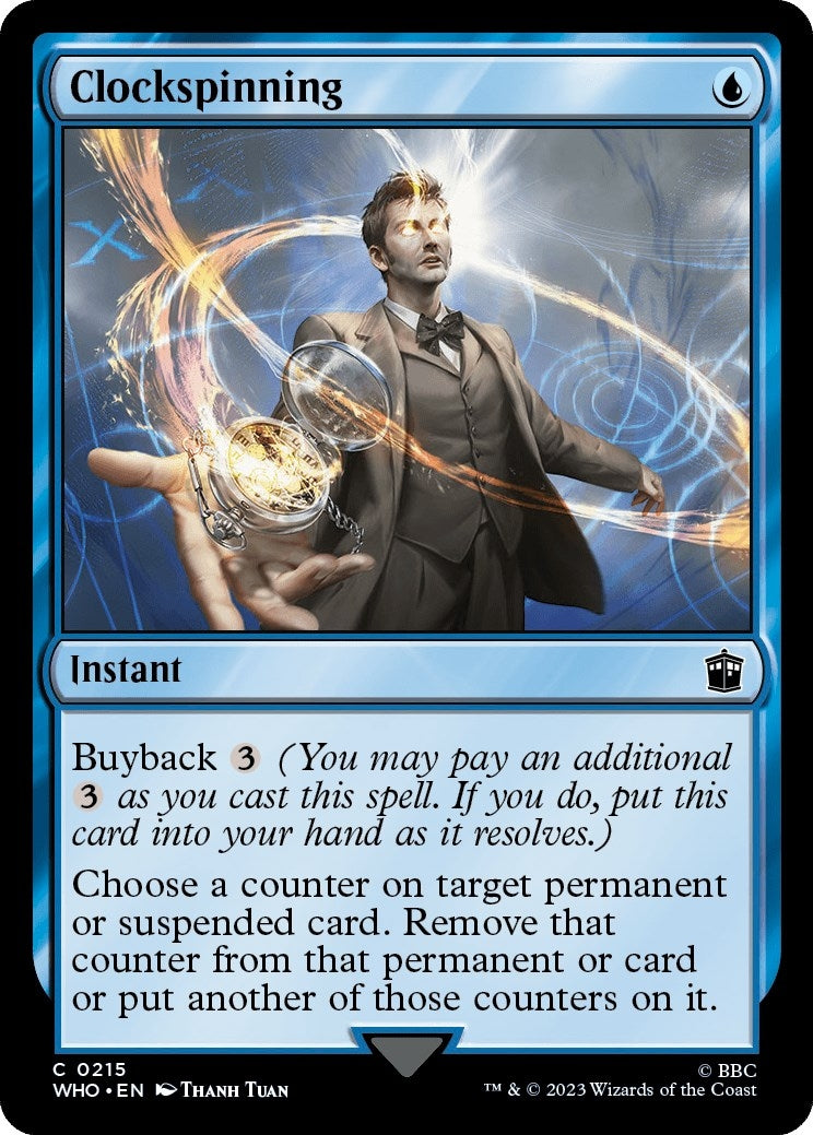Image for Clockspinning (215) (WHO) - Magic: The Gathering