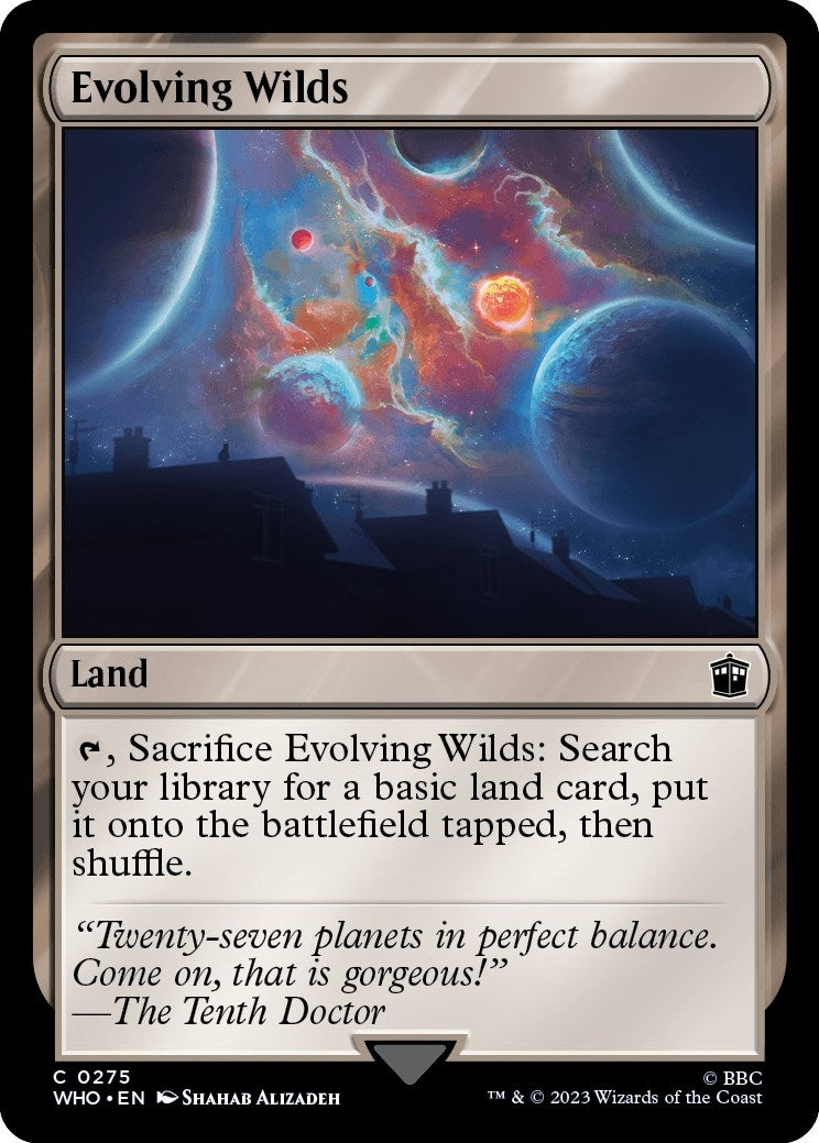 Image for Evolving Wilds (275) (WHO) - Magic: The Gathering