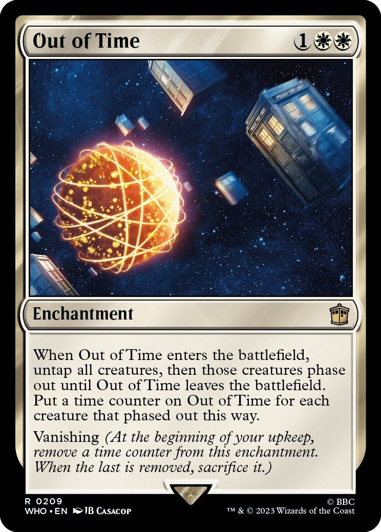 Image for Out of Time (209) (WHO) - Magic: The Gathering