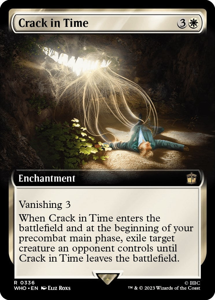 Image for Crack in Time (Extended Art) (336) (WHO) - Magic: The Gathering