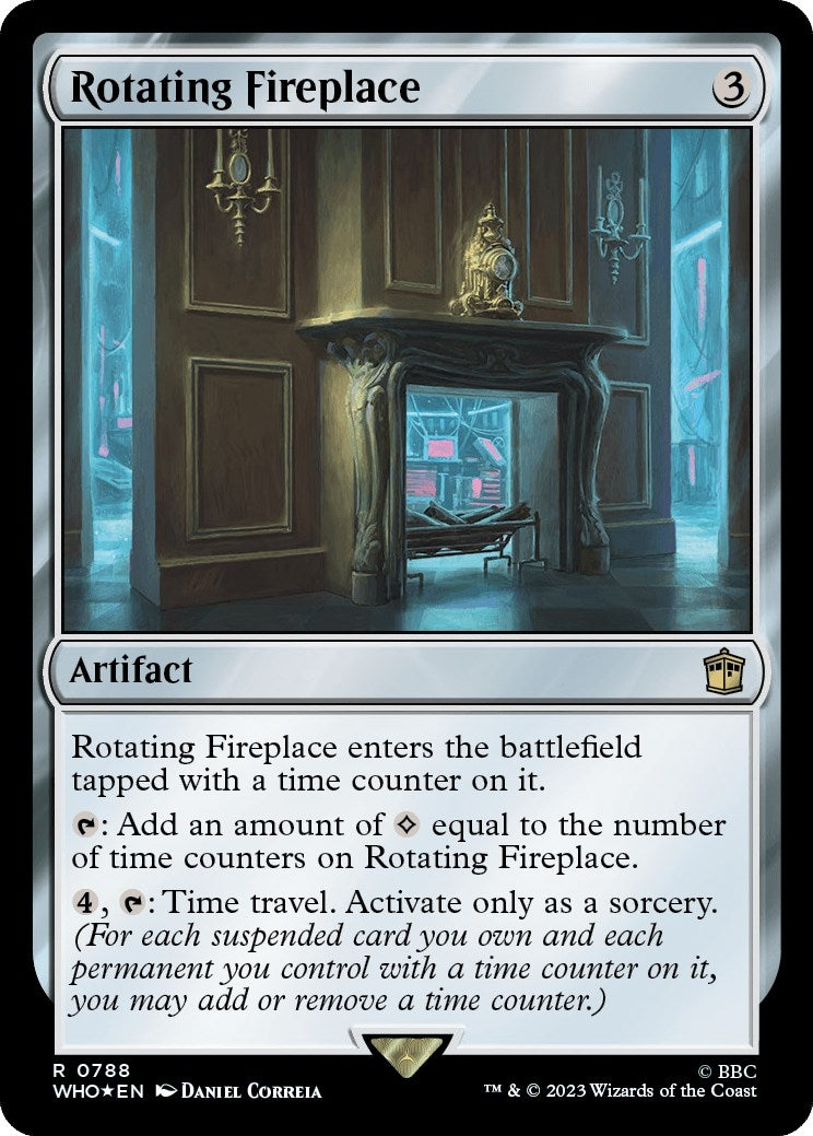 Image for Rotating Fireplace (Surge Foil) (788) (WHO) - Magic: The Gathering