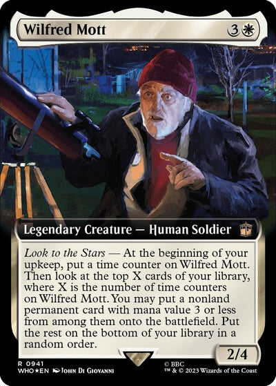 Wilfred Mott (Extended Art) (Surge Foil) (941) (WHO)