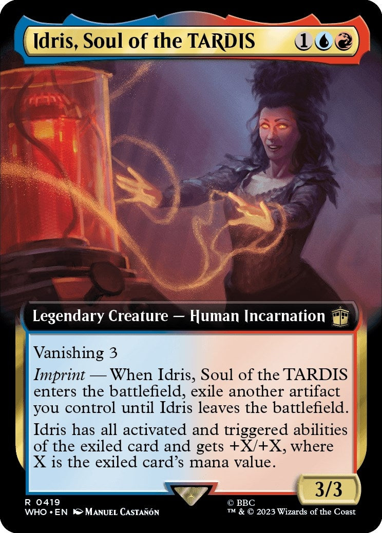 Image for Idris, Soul of the TARDIS (Extended Art) (419) (WHO) - Magic: The Gathering