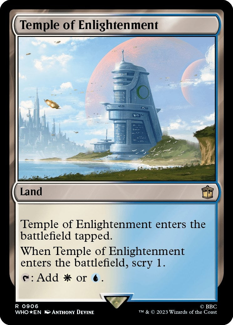 Image for Temple of Enlightenment (Surge Foil) (906) (WHO) - Magic: The Gathering