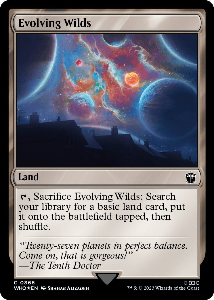 Image for Evolving Wilds (Surge Foil) (866) (WHO) - Magic: The Gathering