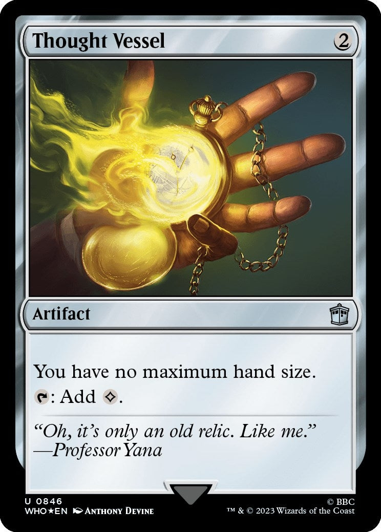 Image for Thought Vessel (Surge Foil) (846) (WHO) - Magic: The Gathering