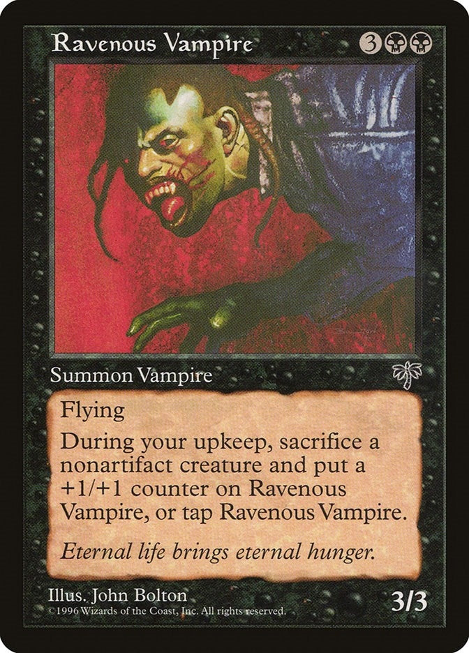 Image for Ravenous Vampire (MIR) - Magic: The Gathering